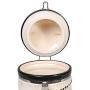 ART & ARTIFACT Ceramic Cat Treat Cookie Jar - Sealable Kitchen Canister