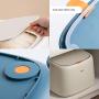 Food Jars & Crocks Storage Rice Barrel 10kg Moisture-proof Sealed Rice Barrel Household Rice Storage Box Large Capacity Rice Barrel Nordic Simple Style Beautiful Practical