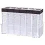 Kitchen Seasoning Boxes Bottles Jars Plastic Spice Lid Storage Organizer Sugar Pepper Layers Box Home Organization Accessories,Brown
