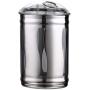 Food Storage Containers Jar 304 Stainless Steel with Lids Airtight Bpa Free Large, Cookie Jar Cereal Coffee Storage Containers Jar for Kitchen Pantry Organization Canister Candy Bulk, 500mL/700mL/1L