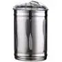 Edelstahl Lebensmittelbehälter mit Deckeln, BPA-frei, Groß, für Küche, Pantry, Müsli, Kaffee, Süßigkeiten, 500ml/700ml/1L - Einfaches und Sicherer Aufbewahrungsbehälter