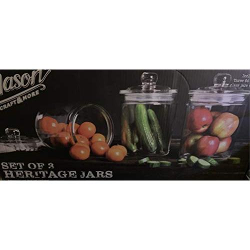 Mason Craft & More 3 Piece Heritage Jar Set