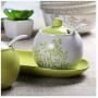 DSWSSH Decorative Jewelry Boxes Magnetic Spice Jar Ceramic Spice Jar Aroma Spice Storage Box with Stand Kitchen Accessories