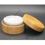 1 Pièce Boîte Réutilisable en Bambou 30ml/1OZ pour Poudre de Maquillage, Pot, Récipient avec Couvercle à Vis, Pinceau et Tamis 1 Pièce Boîte Réutilisable en Bambou 30ml/1OZ pour Poudre de Maquillage, Pot, Récipient avec Couvercle à Vis, Pinceau et Tamis