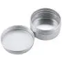 Professionelle Aufbewahrungsvasen aus Aluminium 30ml, kleine runde Metallbehälter mit Schraubverschluss, runde Metallbeschriftungen, Aluminium-Fallrohre, Aluminium-Esstisch, kleine runde Aluminiumbackform