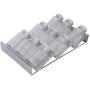 AAJTCT Durable 3-Tier Drawer Spice Rack Kitchen Organizer Spice Rack Storage Gripper Holder Spice Jars Storage Holder Kitchen Accessories Easy Installation