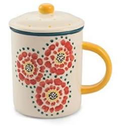 Villa d Este Home Tivoli Fusion Media with Handle, Dolomite Jar, Multi-Colour