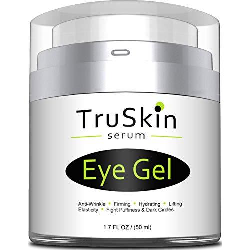 Best Eye Gel for Wrinkles, Dark Circles, Under Eye Puffy Bags, Crepe Eyes, Super Eye Cream Moisturizer Serum for Men & Women - 1.7 fl oz