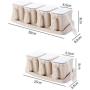 DUDDP Storage Spice lar set Seasoning Jar Set, Seasoning Box with Lid, Spice Jars Reusable, Seasoning Box, with Spoon (Color : Pink3)