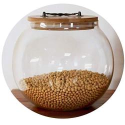 Glass Sealed Jars, Kitchen Household Grain Storage Tanks, Storage Spices/Beans/Oatmeal/Coffee Beans