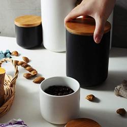 Ceramic Sealed Jars, Moisture-Proof Kitchen Food Containers, Storage Of Coffee Beans/Cereals/Tea