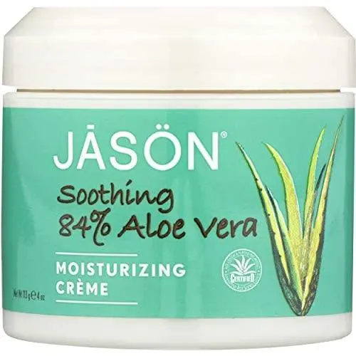 Jason Soothing Aloe Vera 84% Moisturizing Creme 4 oz Jason Soothing Aloe Vera 84% Moisturizing Creme 4 oz