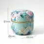 Japanisch Stil Küchen Tee Keks Dose Geschenkbox Lagerbehälter Süßigkeiten Dose Teetasse Behälter Aufbewahrungsbox, 03