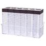 Kitchen Seasoning Boxes Bottles Jars Plastic Spice Lid Storage Organizer Sugar Pepper Layers Box Home,Brown