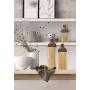 BIESSE Storage Container with Cork Lid Cap 1300 cc, 8.8 x 8.8 x 30 cm