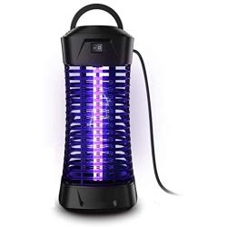 pzqzmar Electric Bug Zapper Mosquito Killer Lamp Insect Flying Trap Attractant Mosquitoes Zappers Pest Control with UV Light for Indoor