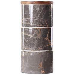 Airtight Spherical Food Storage Jars with Lids Small Ceramic Coffee Containers for Kitchen,Rustic Home Decor,Pantry Organization and Storage for Tea Snacks Sugar Coffee Spice, 2L (Color : Style-2)