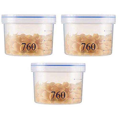 Plastic Sealed Jars, Kitchen Household Grain Storage Tanks, Storage Seasoning/Coffee/Oatmeal