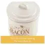 47417 Enamel on Steel Bacon Grease Can/Bacon Grease Container - 4 Inch, White (Pack of 2) 47417 Enamel on Steel Bacon Grease Can/Bacon Grease Container - 4 Inch, White (Pack of 2)