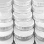 Xigeapg Plastic Mason Jar Regular Mouth Screw-On White Lids-24 Pack-Standard Size Jar Storage Caps