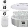Euro Cuisine Yogurt Maker - YMX650 Automatic Digital Yogurt Maker Machine with Set Temperature - Includes 7-6 oz. Reusable Glass Jars and 7 Rotary Date Setting Lids for Instant Storage Euro Cuisine Yogurt Maker - YMX650 Automatic Digital Yogurt Maker Machine with Set Temperature - Includes 7-6 oz. Reusable Glass Jars and 7 Rotary Date Setting Lids for Instant Storage