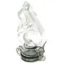 Frosch-Behälter aus Klarglas (100 ml / Mittel)