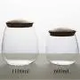 Kreative Mason Jar Gewürze Borosilika Glasbehälter mit Deckel - Küche Lagerflasche für Kaffee, Zucker, Großpackungen, Süßigkeitenbehälter
