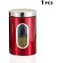 Trkee 1/3Pcs Tee Kaffee Zucker Lagerbehälter Gläser Schalen Küchenbehälter Dose

---