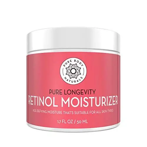Reiņigungspflege mit Retinol für Gesicht, Anti-Aging gegen Falten und Linien von Pure Body Naturals