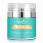 Mabox Moisturizer Cream for Face and Eye Area with 2.5% Active Retinol, Hyaluronic Acid, Vitamin E. Anti Aging Formula Reduces Wrinkles, Fine Lines. Best Day and Night Cream (1.7 Fl. Oz)