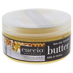 Cuccio Naturalé Butter Blend Milk & Honey - Non-Greasy Lotion for Hand, Body & Feet - Soothing & Moisturizing - Paraben & Cruelty Free, with Natural Ingredients & Plant Based Preservatives - 8 oz.