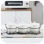 3 piece Ceramic Nordic Creative Seasoning Box Bottle Home Seasoning Jar Salt Can with Lid Kitchen Storage Tank Wedding Gift,C 3 piece Ceramic Nordic Creative Seasoning Box Bottle Home Seasoning Jar Salt Can with Lid Kitchen Storage Tank Wedding Gift,C