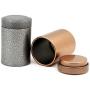 VEIREN 5 Pack Tea Storage Canister Seal Tea Tins Coffee Tins Food Storage Container for Tea Coffee Herb Candy Chocolate Sugar Spices