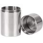 ?Stainless Steel Food Storage Jar with Airtight Seal, ?Kitchen Food Storage Tank Container for Serving Tea, Sugar, Coffee, Spice