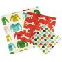 Royal Bee Wraps, Eco Friendly Reusable Food Wraps, Sustainable Plastic Free Food Storage, Multi size 3 Pack (Festive)