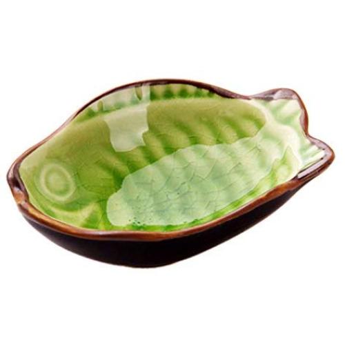 JUSTDOLIFE Sauce Dish Mini Dish Assorted Cute Ceramic Japanese Style Dinnerware Tabletop Serving Trays for Parties