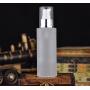 1PCS Empty Glass Upscale Refillable Dispenser Cosmetic Pump Lotion Bottle Containers For Skin Care Cream Serums Liquid Treatment Beauty (15ML)