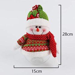 Christmas Candy Jar with lid (snowman)