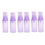 erioctry 5ML Airless Pump Bottle-Empty Refillable Airless Vacuum Pump Cream Lotion Bottle Travel Bottles Toiletries Liquid Container for Cosmetic Make-up Pack of 6 (Purple)