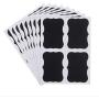 36 Pcs/Set Blackboard Sticker Craft Kitchen Jars Organizer Labels Chalkboard Chalk Board Sticker 5Cm X 3.5Cm Black Board,Black