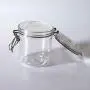 Bocaux Ronds en Plastique avec Bouchon Airtight Contenant de Rangement pour Cuisine, Alimentation, Conservation, Cosmétiques, Crèmes, Organisateur Bocaux Ronds en Plastique avec Bouchon Airtight Contenant de Rangement pour Cuisine, Alimentation, Conservation, Cosmétiques, Crèmes, Organisateur
