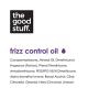 The Good Stuff Sulfate Free and Vegan Shampoo and Frizz Control Leave-In No-Rinse Conditioner Kit, For Dry and Frizzy Hair, 7.7 oz and 3.2 oz