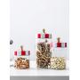 Yl Ly Creative Glass Sealed Cans Household Storage Tanks Coffee Tea Candy Miscellaneous Grains Storage Jar 630Ml 980Ml 1330Ml Small 630Ml