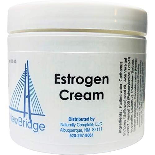New Bridge Estrogen Cream Jar, 4oz