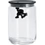 Alessi AMDR05 B"&quotGianni" Glass Box, Black