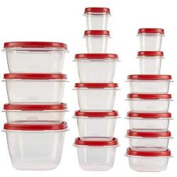 Rubbermaid 071691490951 Premier Food Storage Containers, 30-Piece