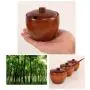 UPKOCH Wooden Spice Jar Seasoning Storage Box Spice Box Dispenser Sugar Salt Pepper Canister for Kitchen Home Restaurant