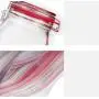 UPKOCH Reusable Snack Containers for Lunch Liquid Vegetable Fruit Candy Biscuit Pastry Nut Storage Ziplock Bags Stand Up Mason 10pcs Size L Red