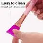 3pcs Pinceaux Faciaux en Silicone, Applicateur Flexible pour Masques d'argile, Matériel d'Application pour Crèmes Hydratantes, Pinceau Doux pour Masques d'argile, de boue, de charbon. 3pcs Pinceaux Faciaux en Silicone, Applicateur Flexible pour Masques d'argile, Matériel d'Application pour Crèmes Hydratantes, Pinceau Doux pour Masques d'argile, de boue, de charbon.