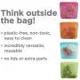Stasher 100% Silicone Reusable Food Bag, Large 1/2 Gallon Storage and Sous vide Size, 10-inch (64.2-ounce), Aqua Stasher 100% Silicone Reusable Food Bag, Large 1/2 Gallon Storage and Sous vide Size, 10-inch (64.2-ounce), Aqua